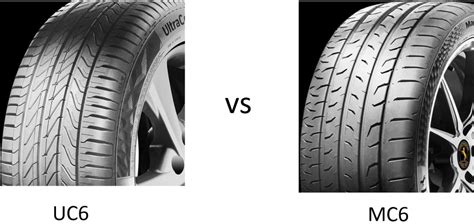 Continental UC6 vs MC6 .